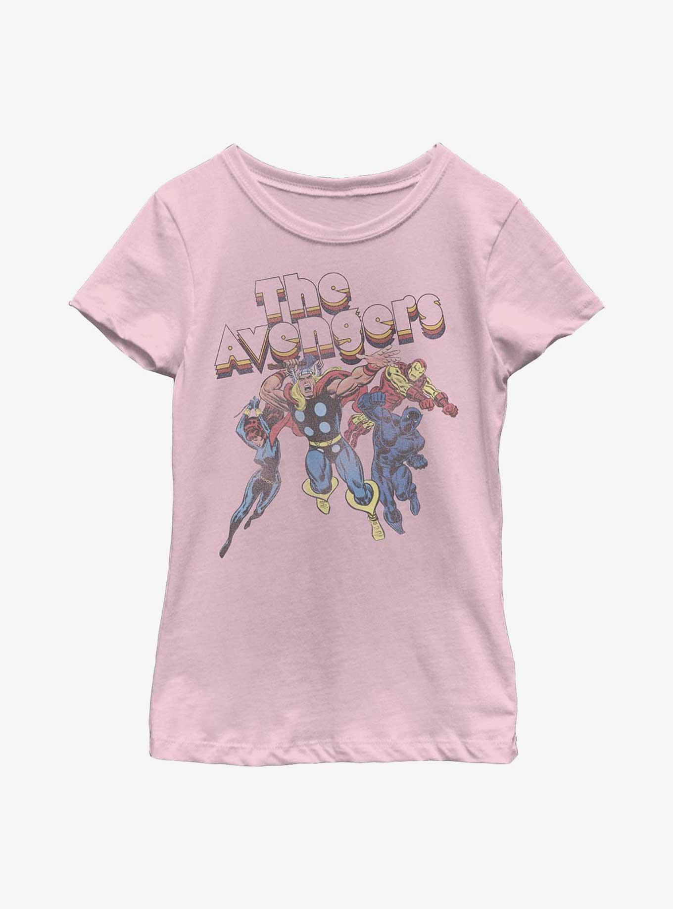 Marvel Avengers Attack Youth Girls T-Shirt, , hi-res