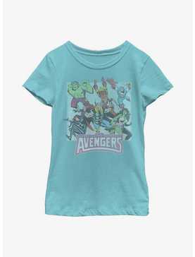Marvel Avengers Square Youth Girls T-Shirt, , hi-res