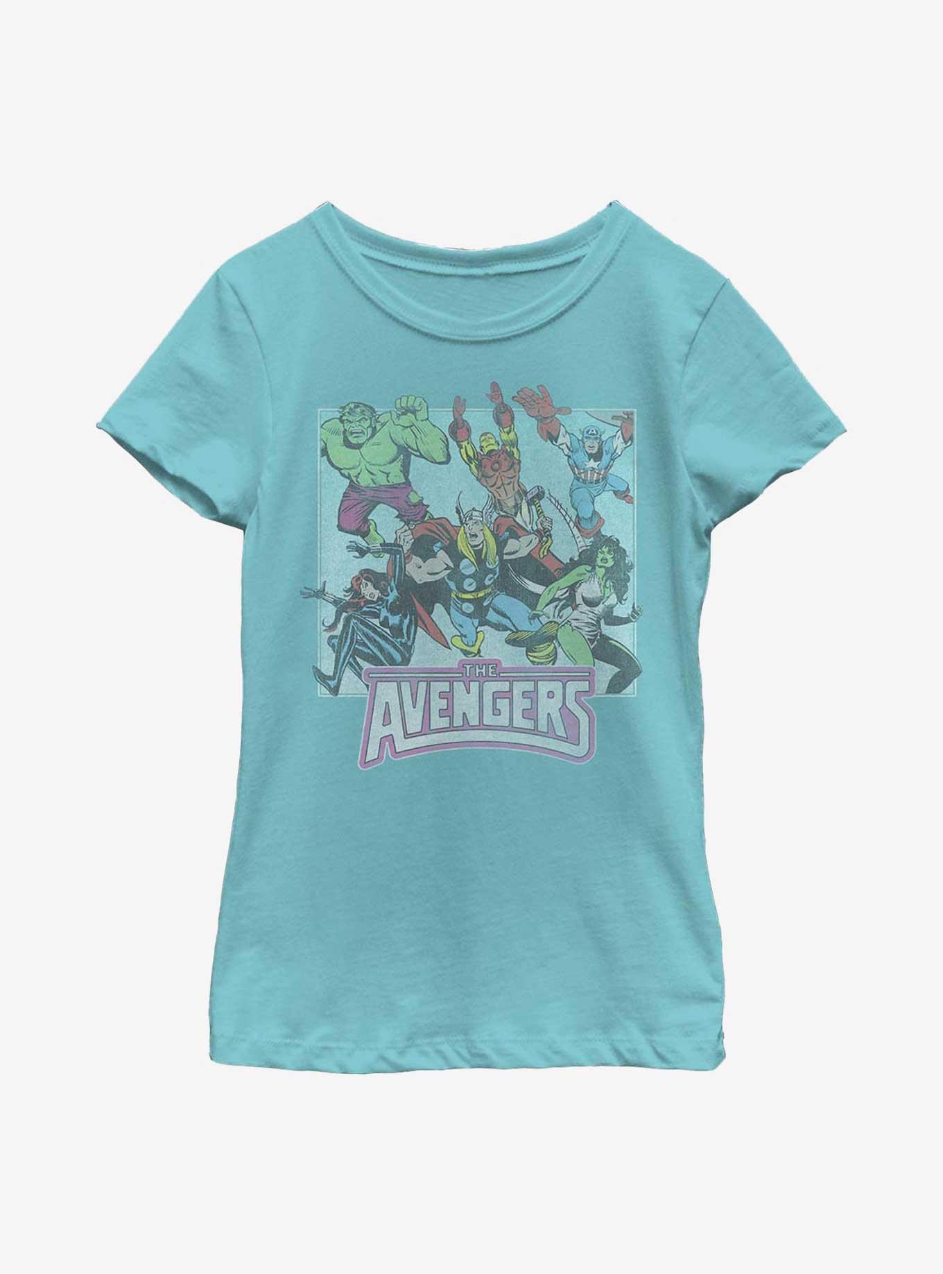 Marvel Avengers Square Youth Girls T-Shirt, , hi-res