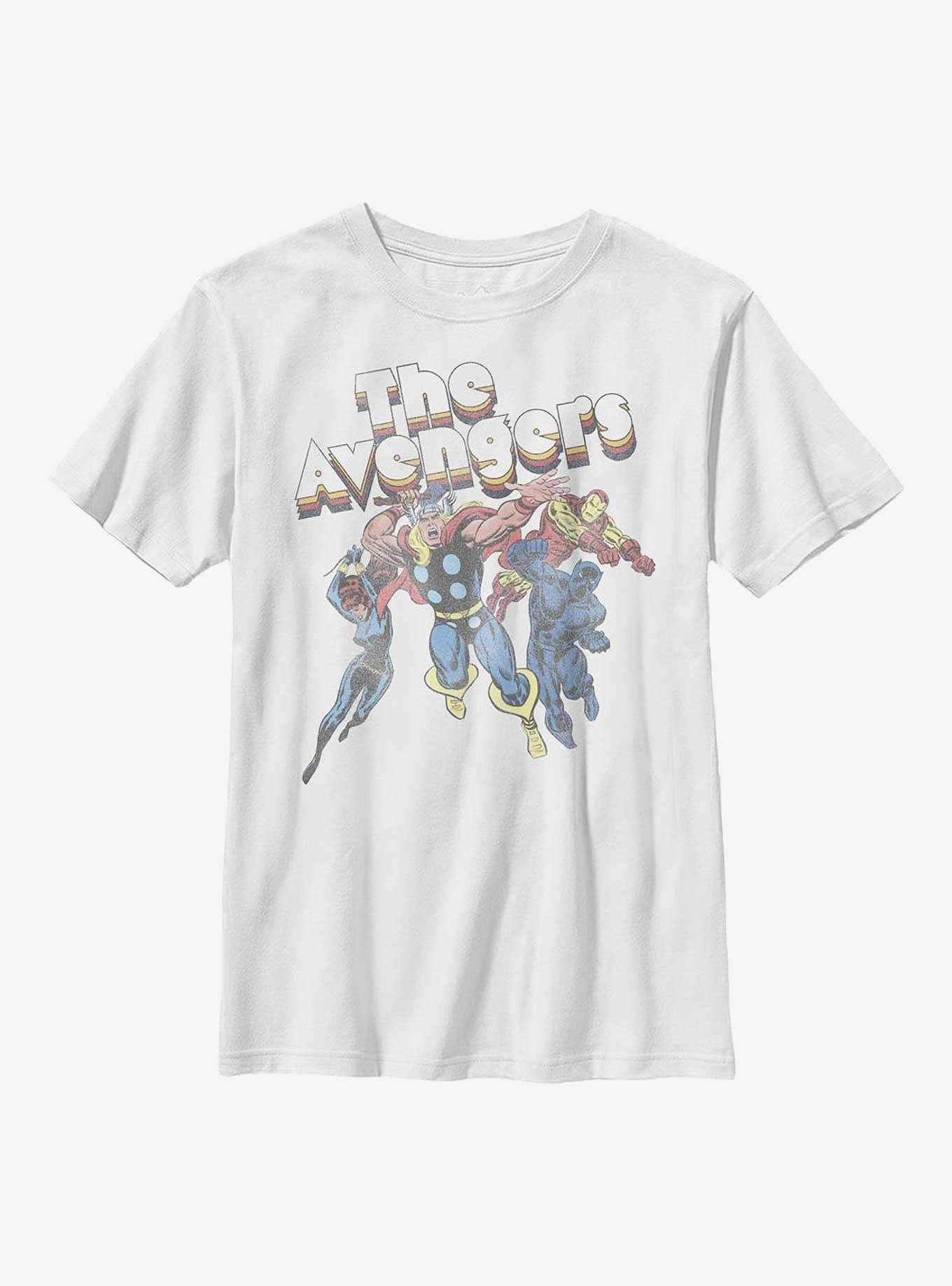 Marvel Avengers Attack Youth T-Shirt, WHITE, hi-res
