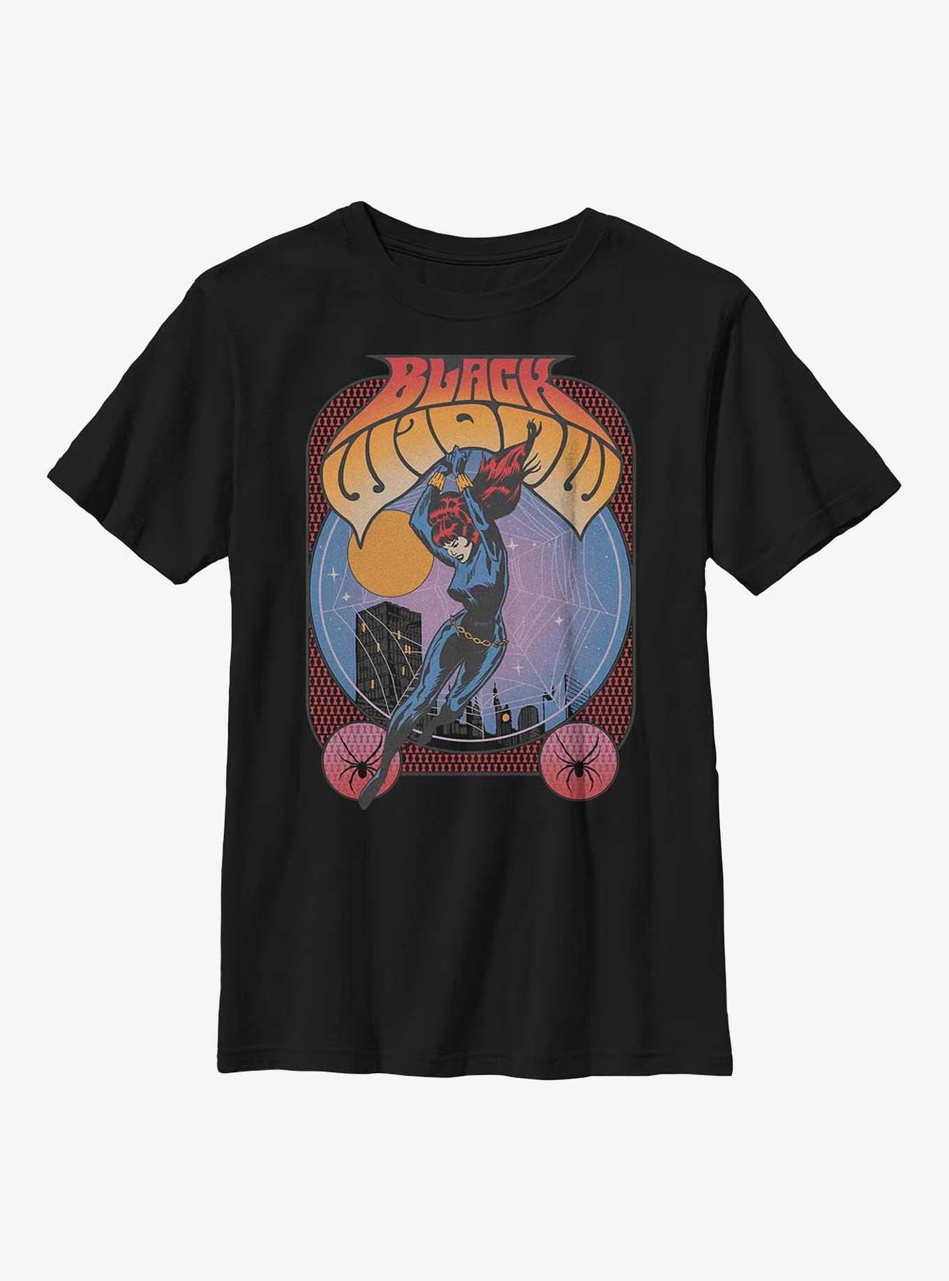 Marvel Black Widow Groovy Youth T-Shirt, , hi-res