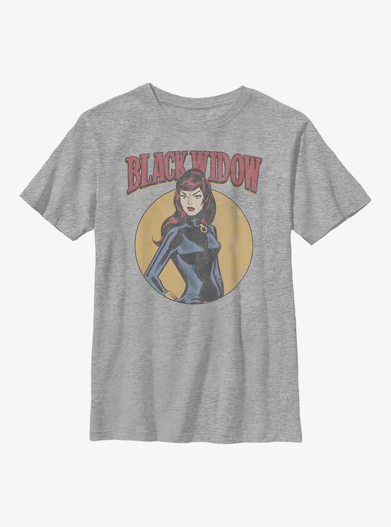 Marvel Black Widow Hero Pose Youth T-Shirt, , hi-res