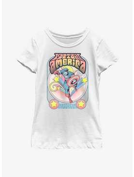 Marvel Captain America Groovy Youth Girls T-Shirt, , hi-res
