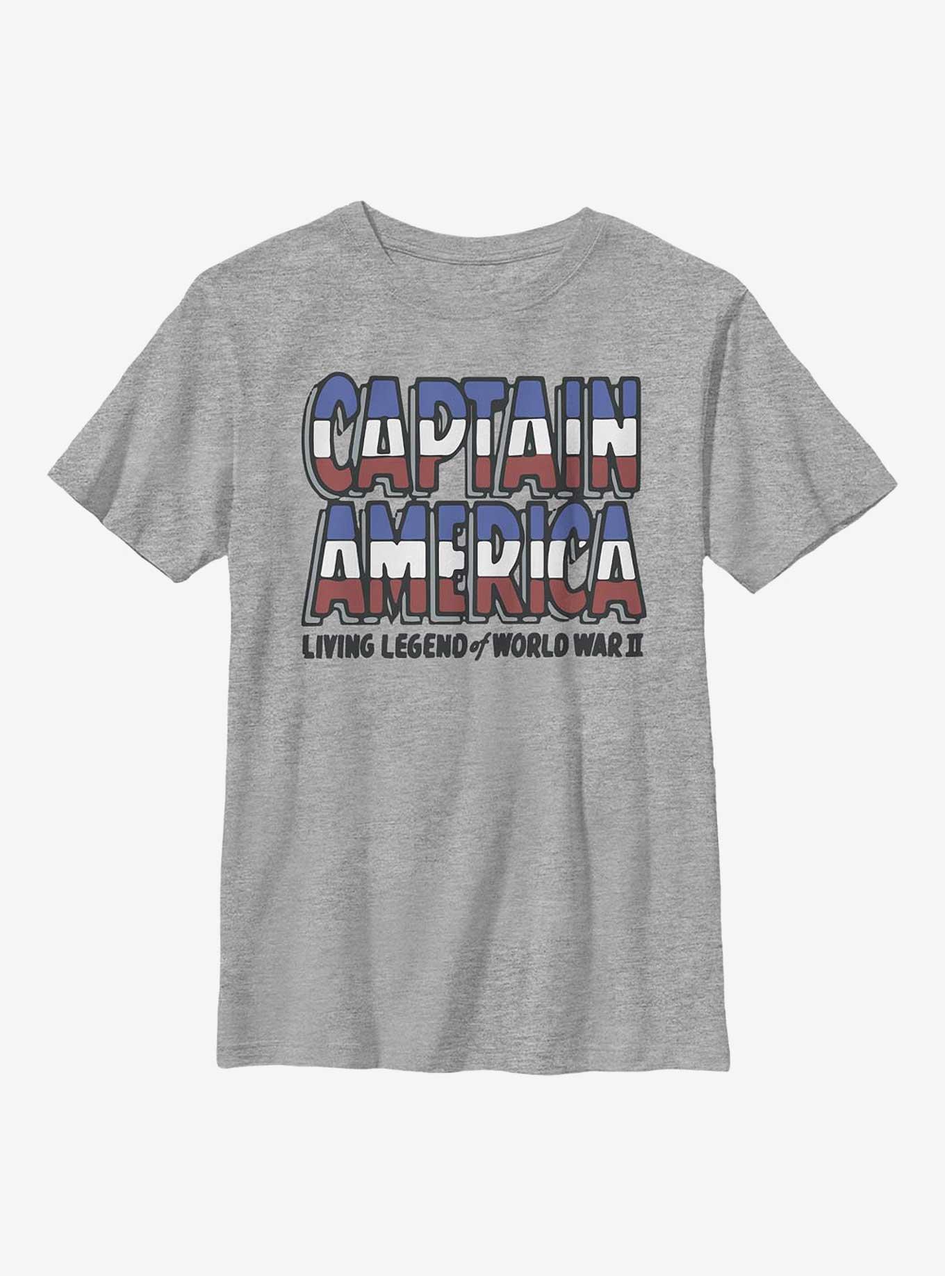 Marvel Captain America Living Legend Youth T-Shirt, , hi-res