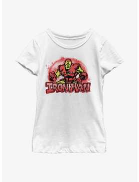 Marvel Iron Man Airbrushed Youth Girls T-Shirt, , hi-res