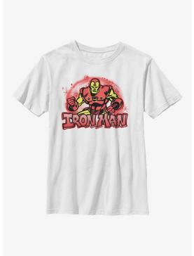 Marvel Iron Man Airbrushed Youth T-Shirt, , hi-res