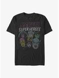 Marvel Grunge Super Heroes T-Shirt, BLACK, hi-res
