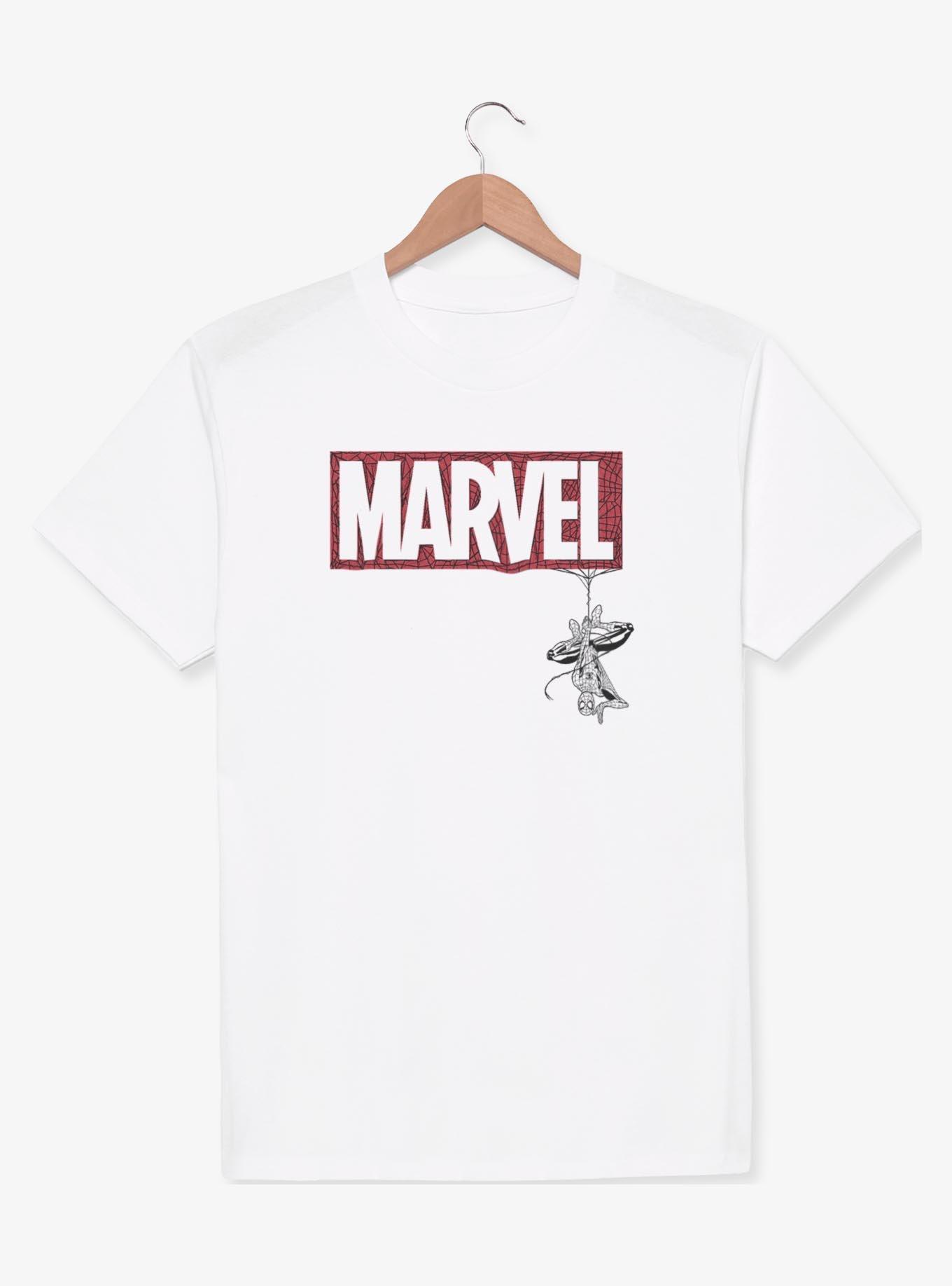 Marvel Spider-Man Spiderweb Logo T-Shirt