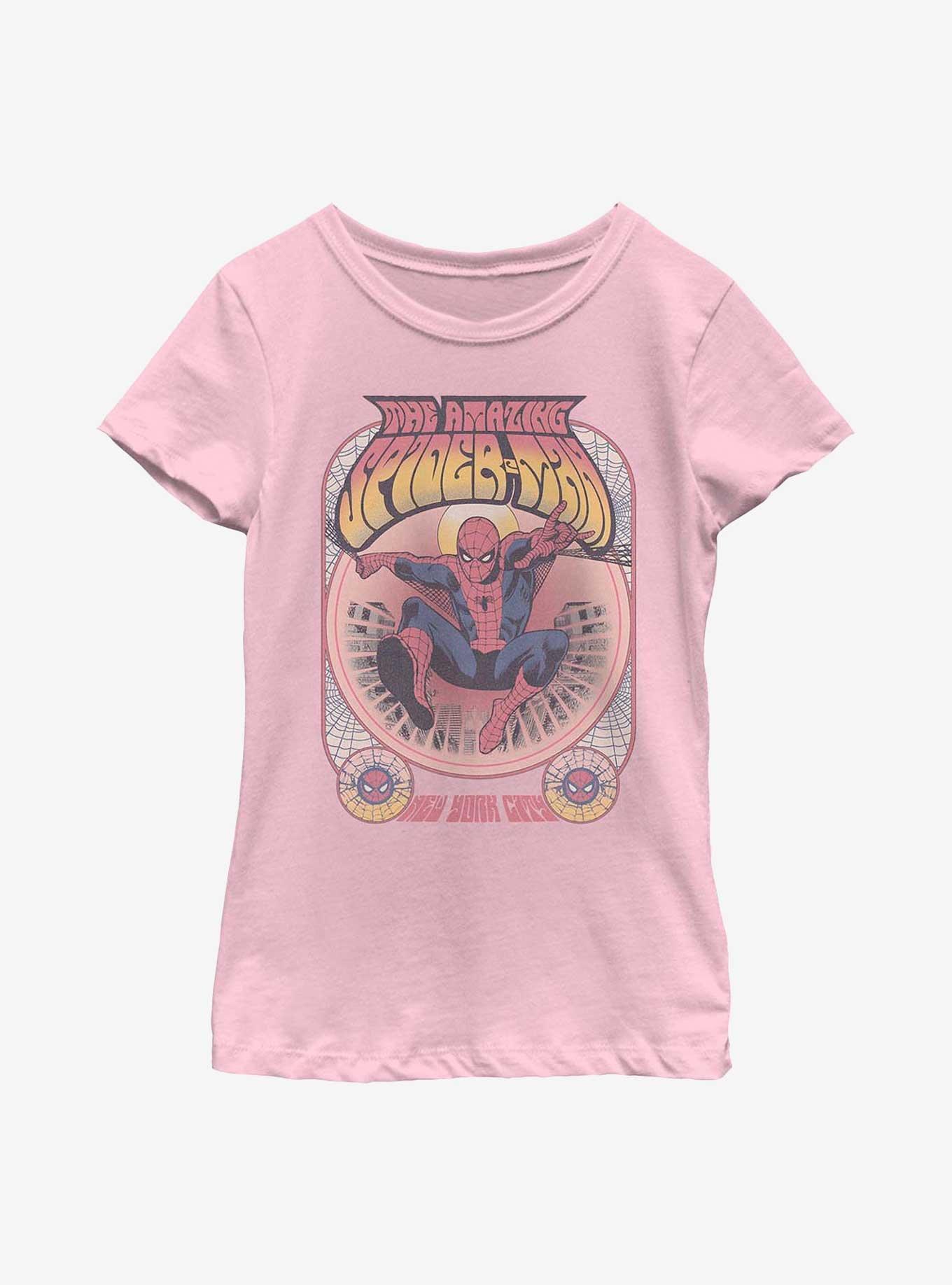 Marvel Spider-Man Groovy Youth Girls T-Shirt, , hi-res