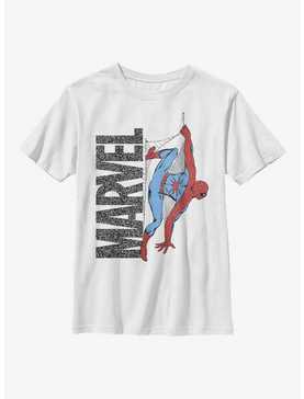 Marvel Spider-Man Logo Climb Youth T-Shirt, , hi-res