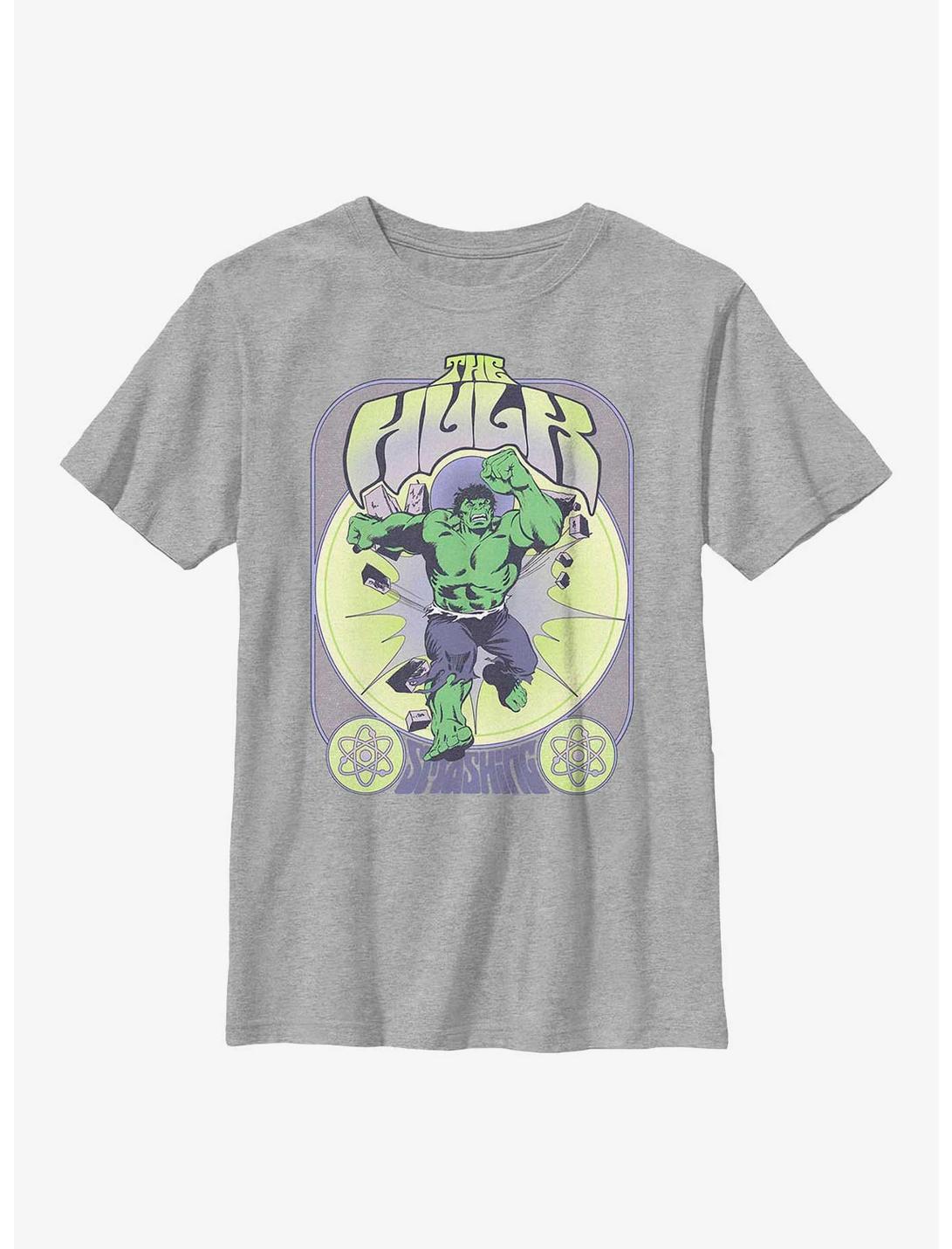 Marvel The Incredible Hulk Groovy Youth T-Shirt, ATH HTR, hi-res