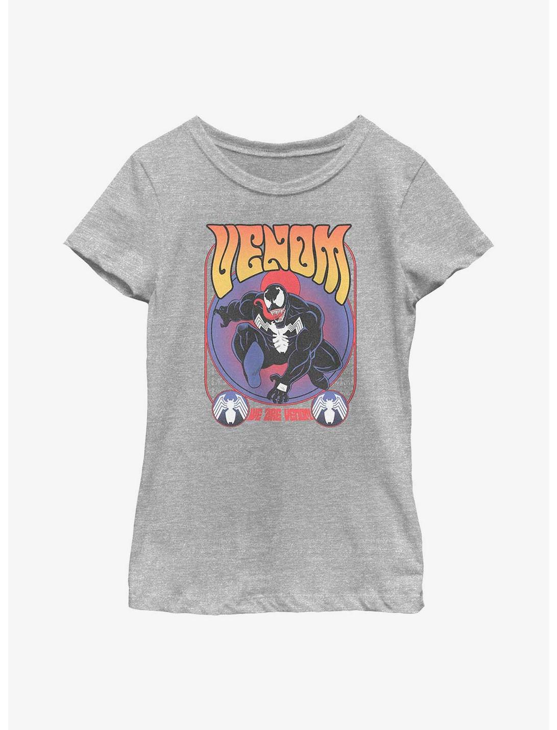 Marvel Venom Groovy Youth Girls T-Shirt, ATH HTR, hi-res