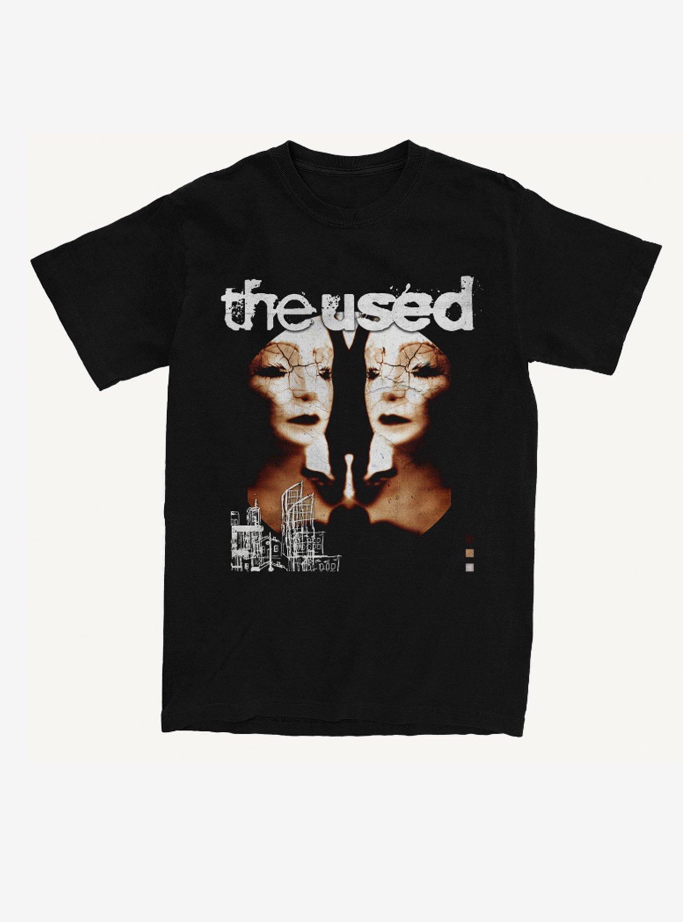 The Used Self-Titled Album Track List Girls T-Shirt, BLACK, hi-res