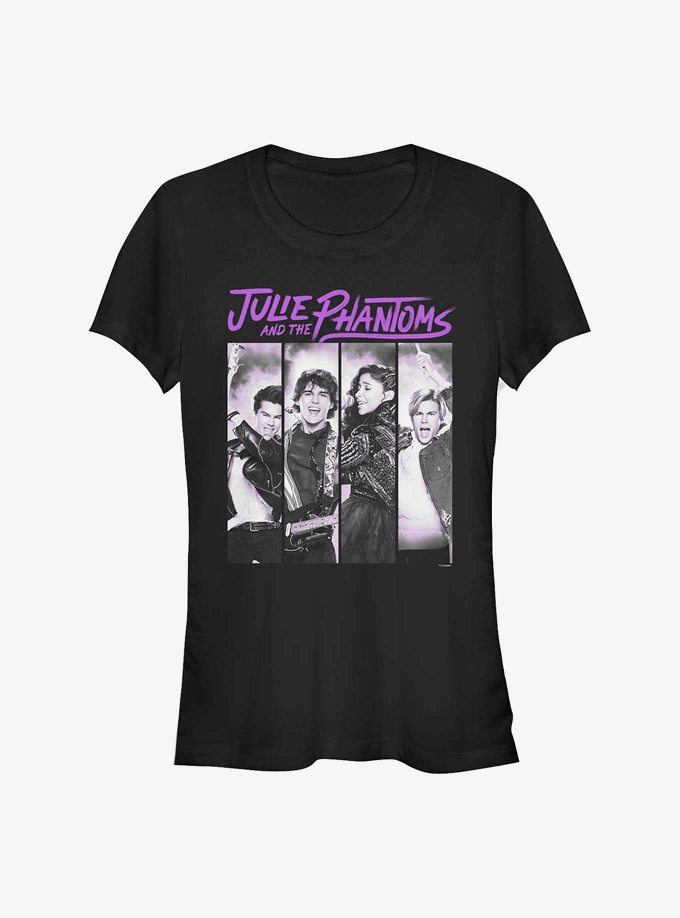 Julie and the Phantoms Panel Band Girls T-Shirt, BLACK, hi-res