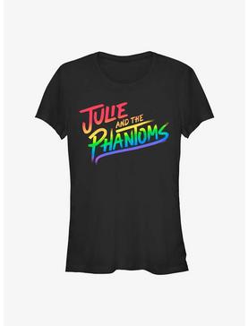 Julie and the Phantoms Rainbow Logo Girls T-Shirt, , hi-res