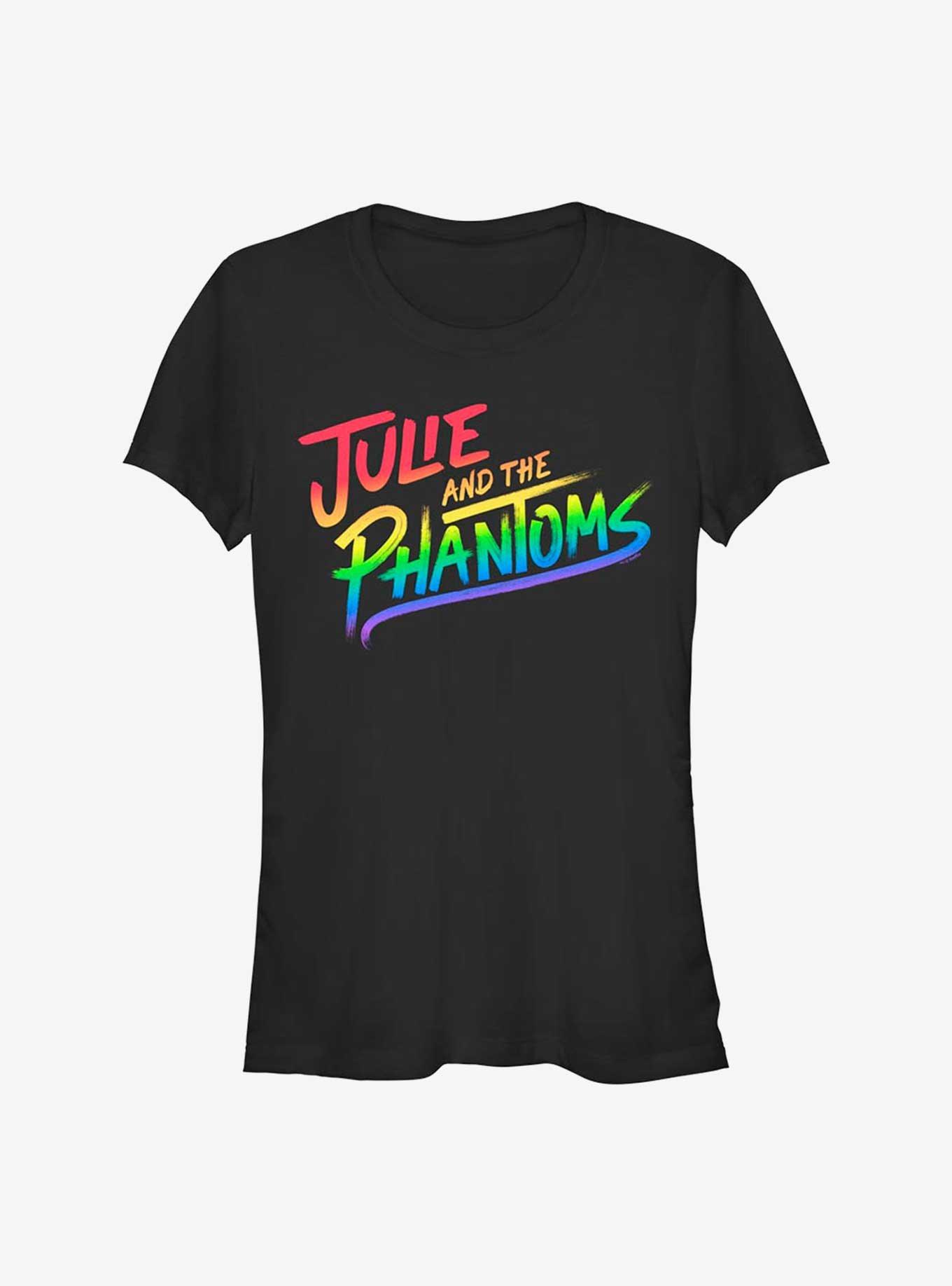 Julie and the Phantoms Rainbow Logo Girls T-Shirt, , hi-res