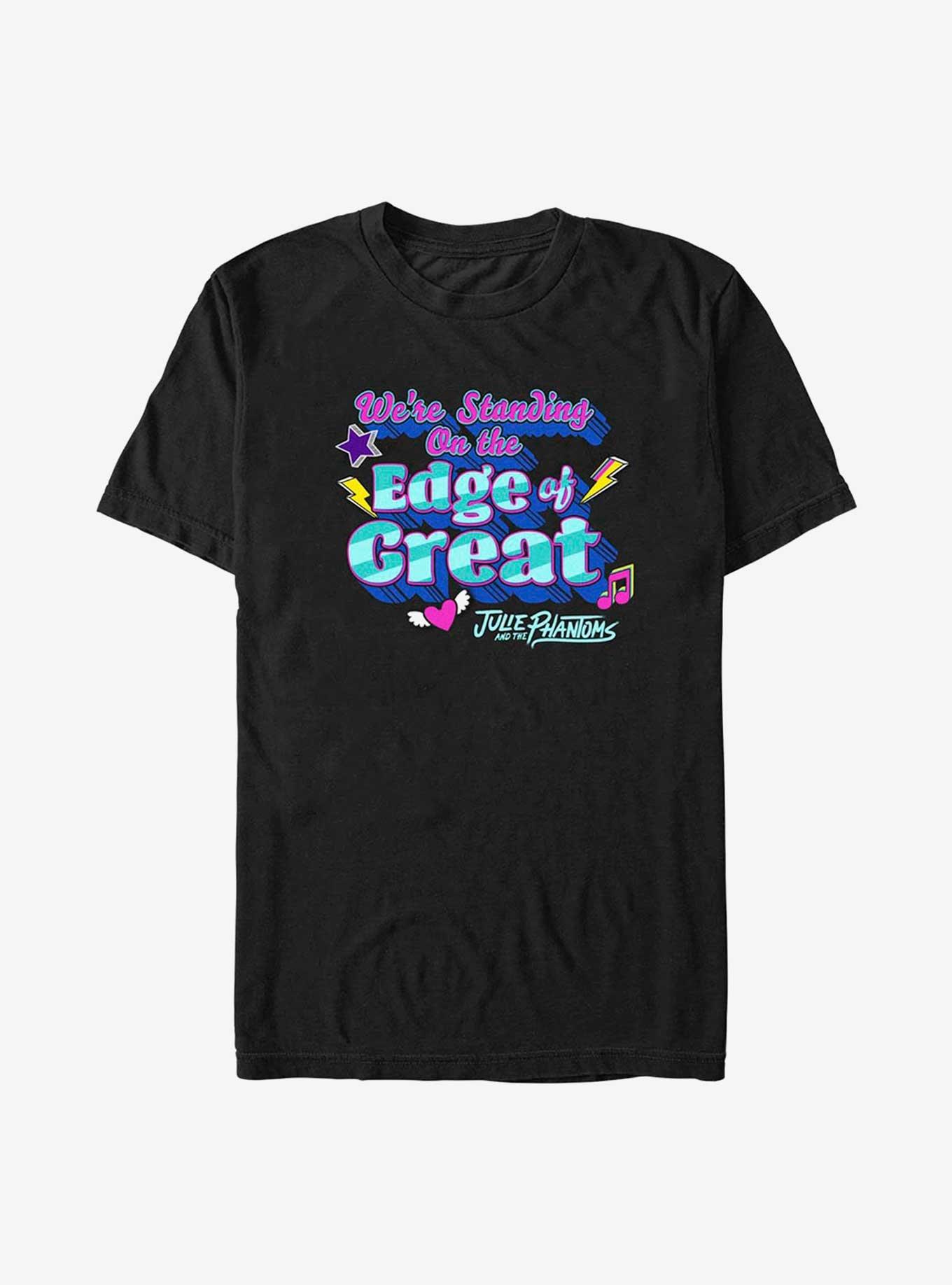 Julie and the Phantoms Standing On The Edge T-Shirt, BLACK, hi-res