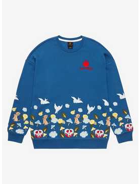 Disney Princess Snow White Embroidered Floral Sweatshirt, , hi-res