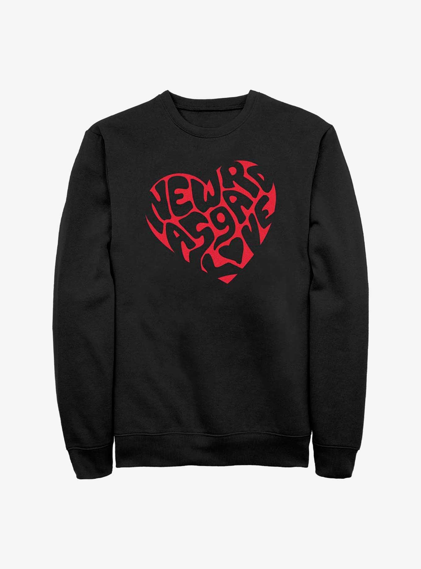 Marvel Thor: Love And Thunder Asgard Button Sweatshirt, BLACK, hi-res