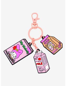 Sanrio My Melody Snacks Multi-Charm Keychain - BoxLunch Exclusive, , hi-res