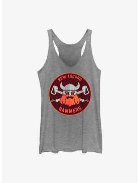 Marvel Thor: Love And Thunder Hammers Badge Girl's Tank, , hi-res