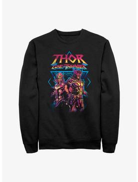 Marvel Thor: Love And Thunder Grunge Thunder Sweatshirt, , hi-res