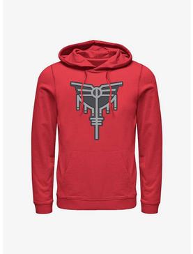 Marvel Thor: Love And Thunder Silver Symbol Hoodie, , hi-res