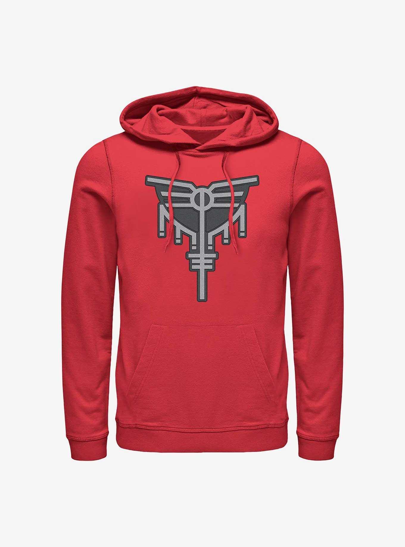 Marvel Thor: Love And Thunder Silver Symbol Hoodie, , hi-res