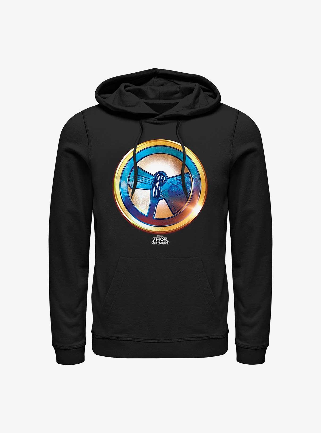 Marvel Thor: Love And Thunder Stormbreaker Gold Hoodie, BLACK, hi-res