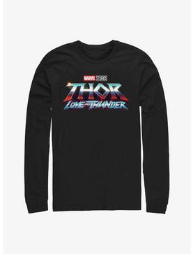 Plus Size Marvel Thor: Love And Thunder Logo Long Sleeve T-Shirt, , hi-res