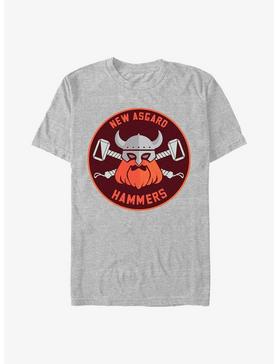 Marvel Thor: Love And Thunder Hammers Badge T-Shirt, ATH HTR, hi-res