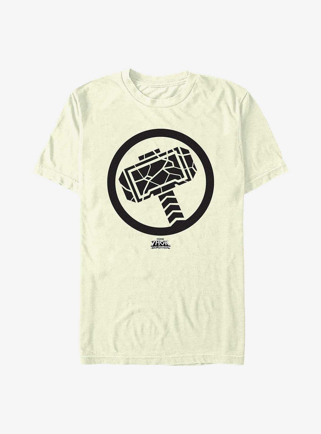Marvel Thor: Love And Thunder Mjollnir Black T-Shirt