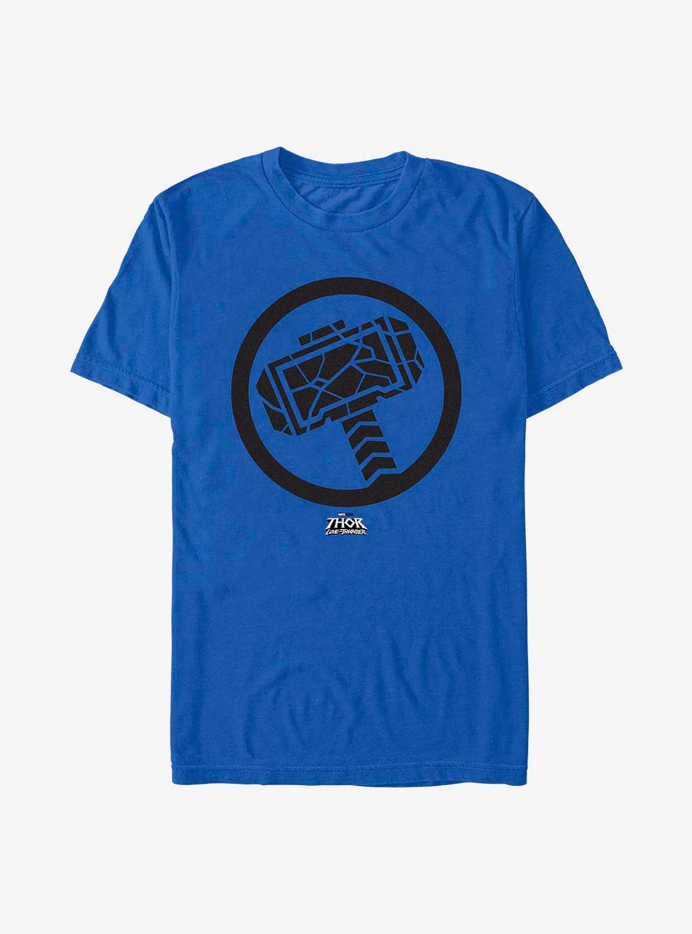 Marvel Thor: Love And Thunder Mjollnir Black T-Shirt