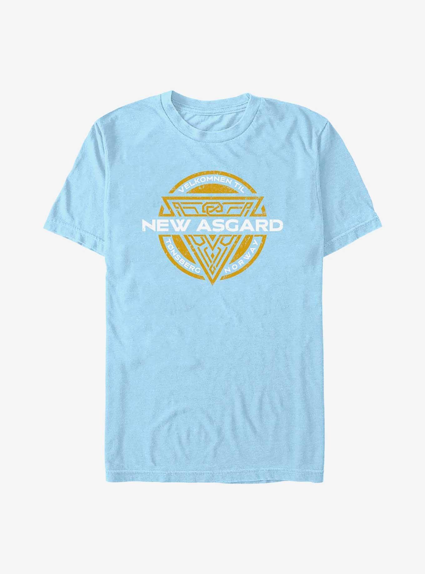 Marvel Thor: Love And Thunder New Badge T-Shirt, LT BLUE, hi-res