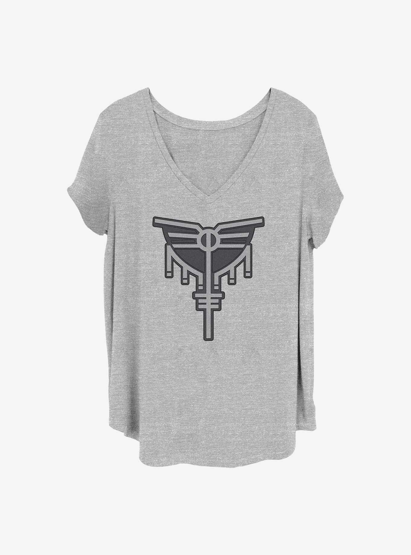 Marvel Thor: Love And Thunder Silver Symbol Girls T-Shirt Plus Size, , hi-res