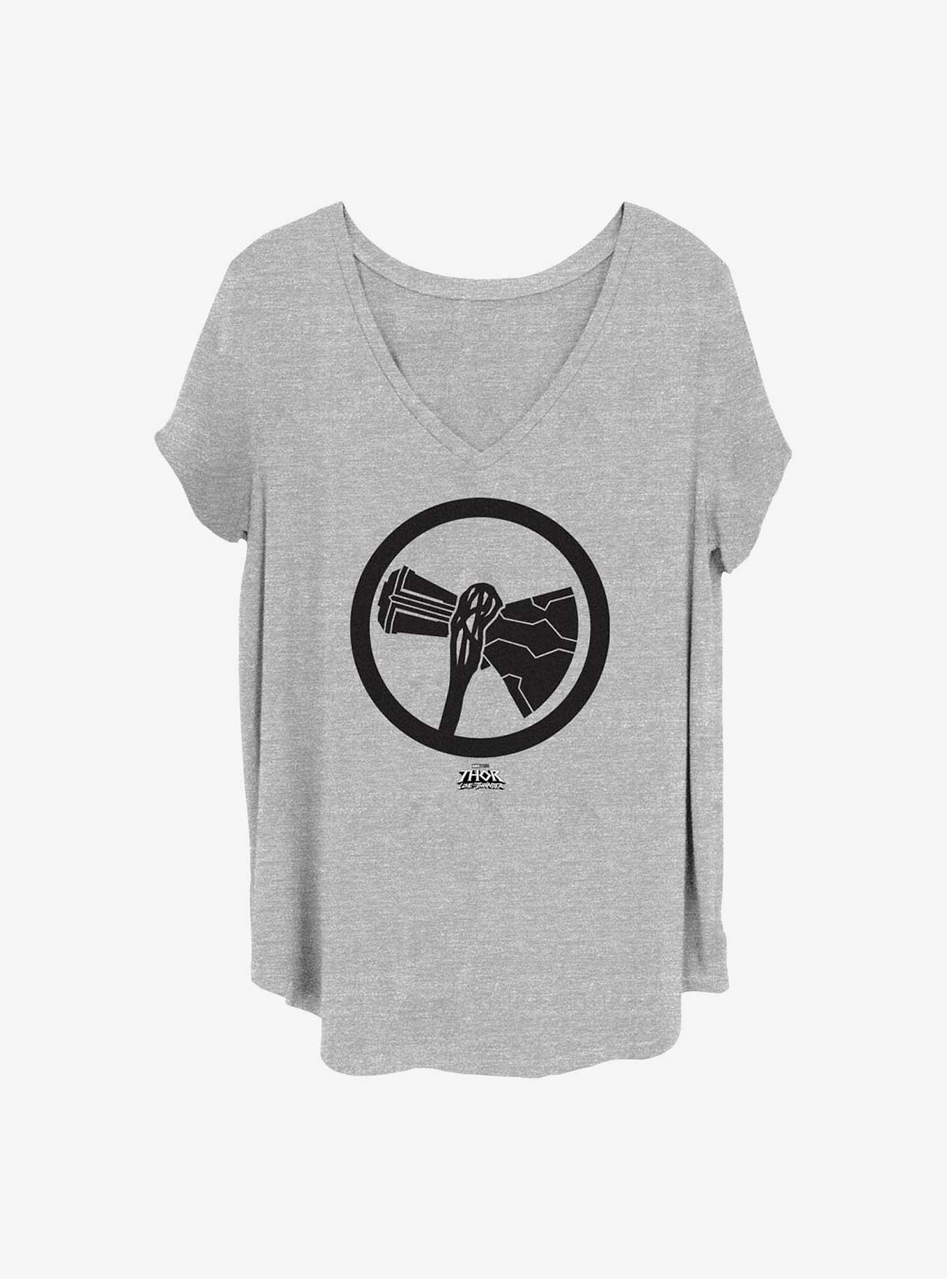 Marvel Thor: Love And Thunder Stormbreaker Black Girls T-Shirt Plus Size, , hi-res