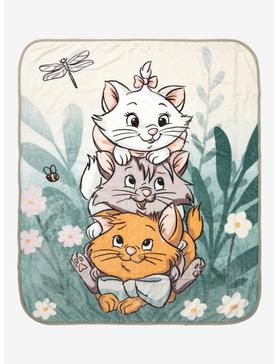 Disney The Aristocats Kittens Floral Throw - BoxLunch Exclusive, , hi-res