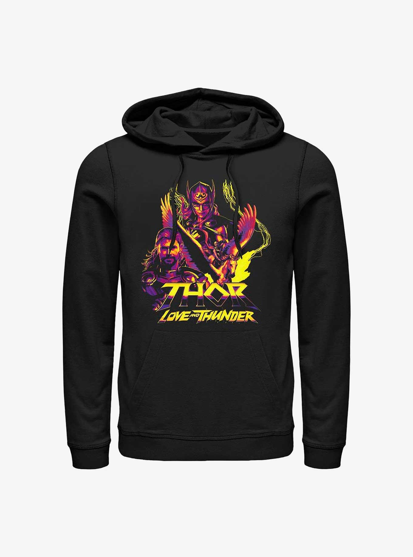 Marvel Thor: Love And Thunder Character Pyramid Hoodie