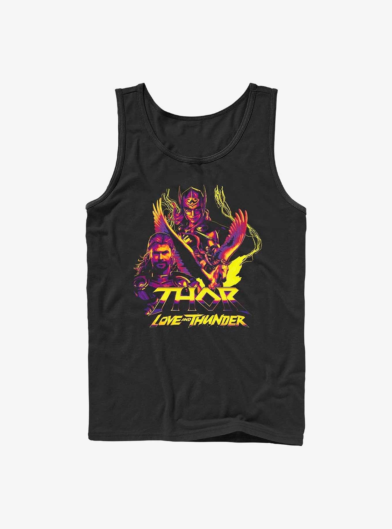 Marvel Thor: Love And Thunder Character Pyramid Tank, BLACK, hi-res