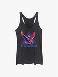 Marvel Thor: Love And Thunder Valkyrie Triangle Badge Girl's Tank, BLK HTR, hi-res