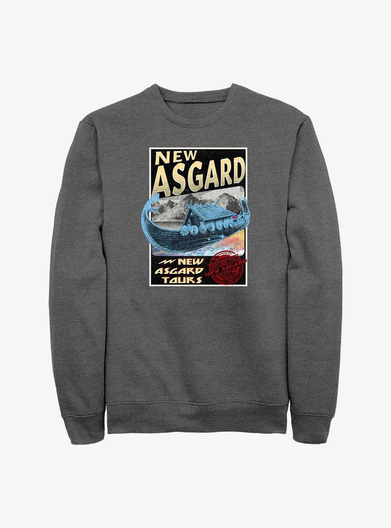 Marvel Thor: Love And Thunder New Asgard Destination Sweatshirt, , hi-res