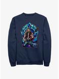 Marvel Thor: Love And Thunder Thor Glass Sweatshirt, NAVY, hi-res