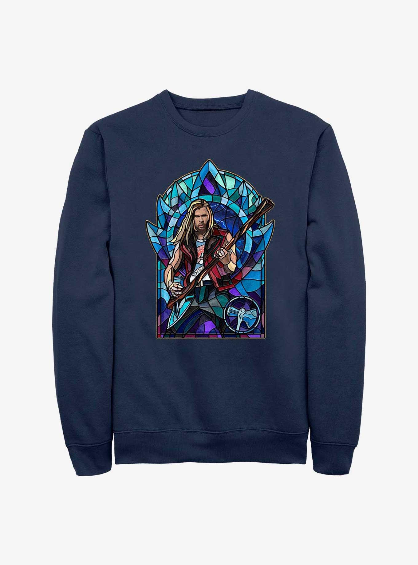 Marvel Thor: Love And Thunder Thor Glass Sweatshirt, , hi-res