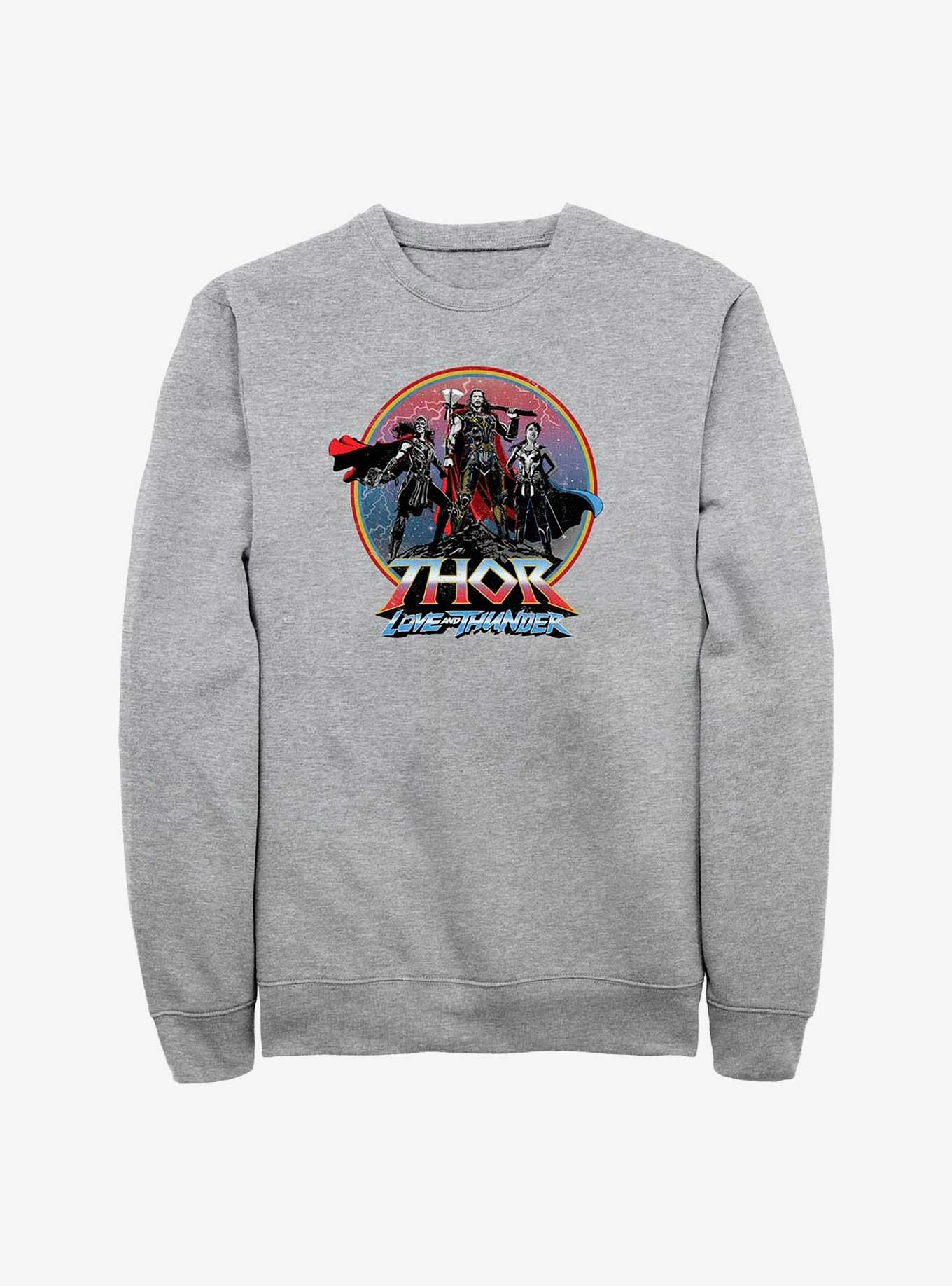 Marvel Thor: Love And Thunder Asgardians Circle Badge Hoodie, , hi-res