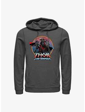 Marvel Thor: Love And Thunder Asgardians Circle Badge Hoodie, , hi-res