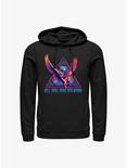 Marvel Thor: Love And Thunder Valkyrie Triangle Badge Hoodie, BLACK, hi-res
