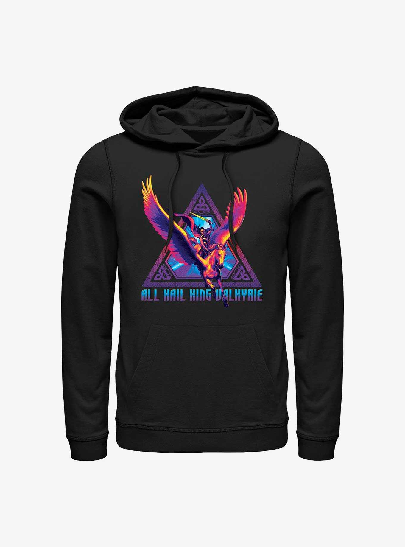Marvel Thor: Love And Thunder Valkyrie Triangle Badge Hoodie, , hi-res
