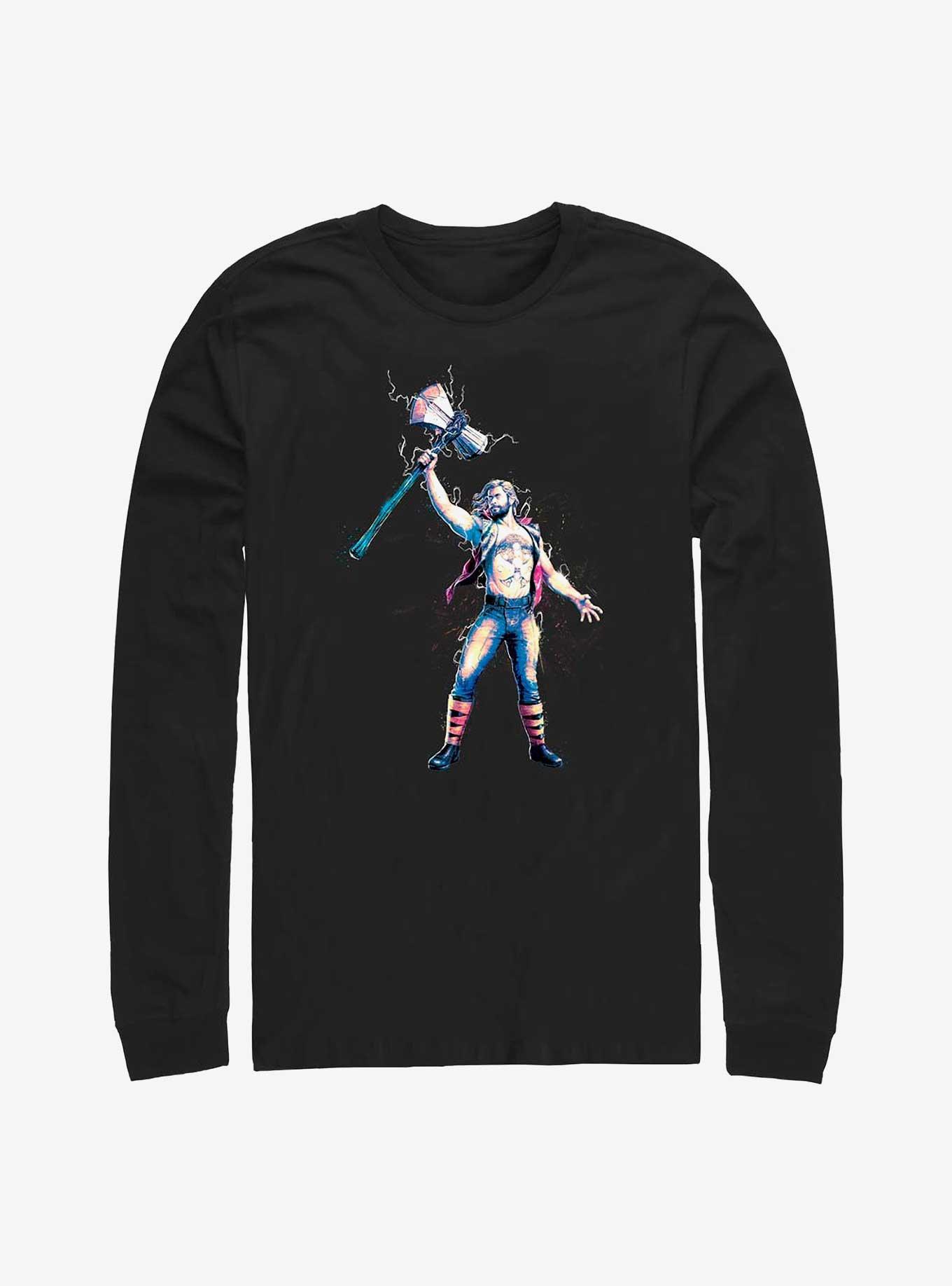 Marvel Thor: Love And Thunder Stormbreaker Salute Long Sleeve T-Shirt, , hi-res