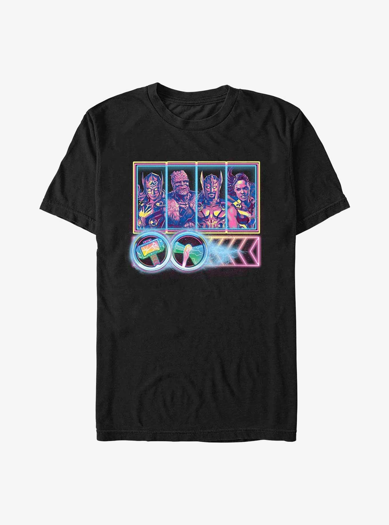 Marvel Thor: Love And Thunder Neon Thunder Love T-Shirt, , hi-res