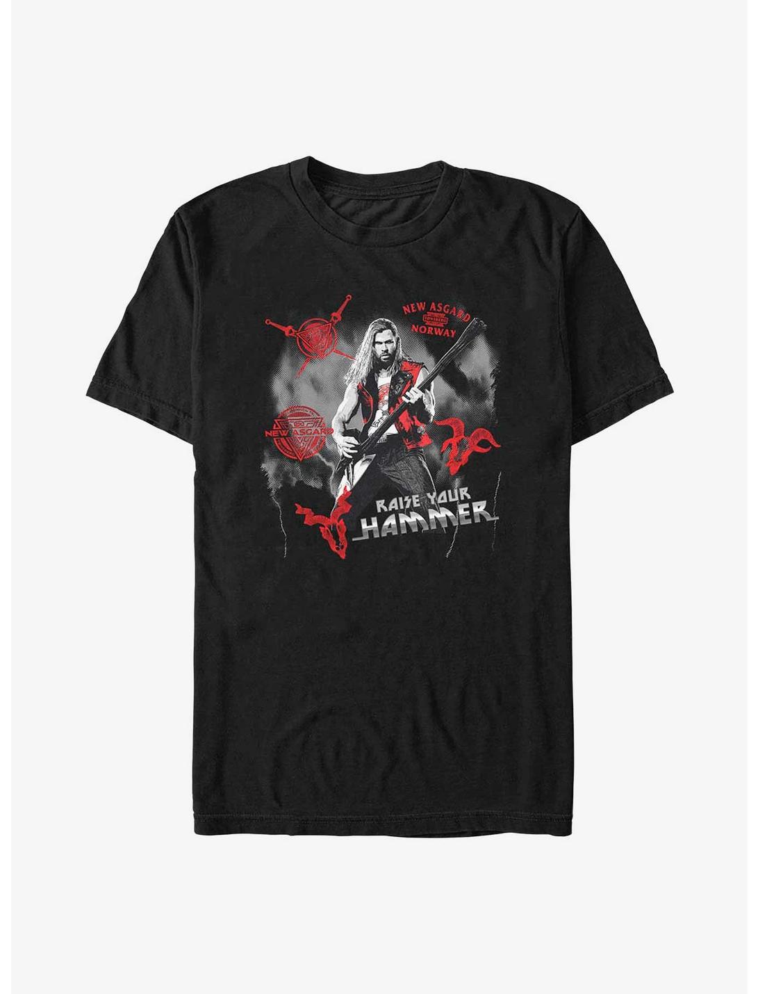 Marvel Thor: Love And Thunder Rock God T-Shirt, BLACK, hi-res